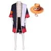 NewCossky New Arrivals One Piece Portgas·D· Ace Cosplay Costume Outfits Halloween Carnival Suit