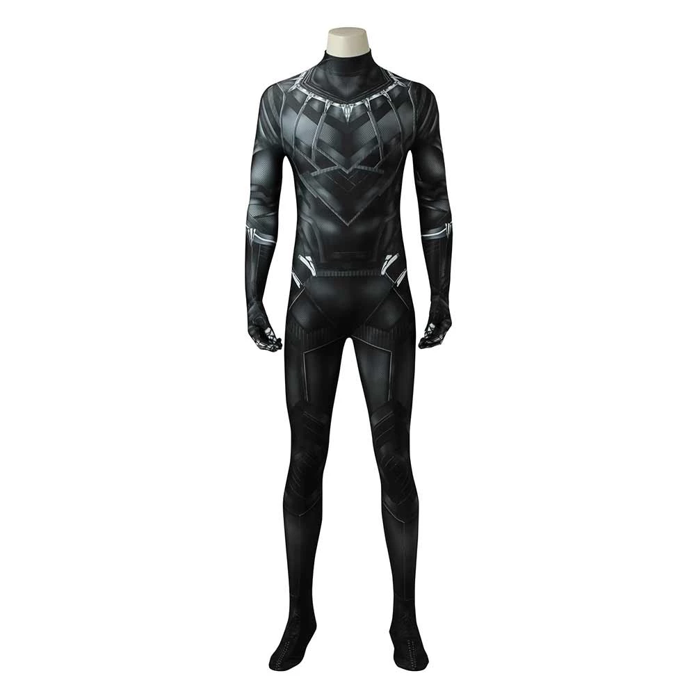 Cosplaygift New Arrivals Captain America: Civil War Black Panther T‘Challa Cosplay Costume Jumpsuit Outfits Halloween Carnival Suit 3 Cosplaygift New Arrivals Captain America: Civil War Black Panther T‘Challa Cosplay Costume Jumpsuit Outfits Halloween Carnival Suit