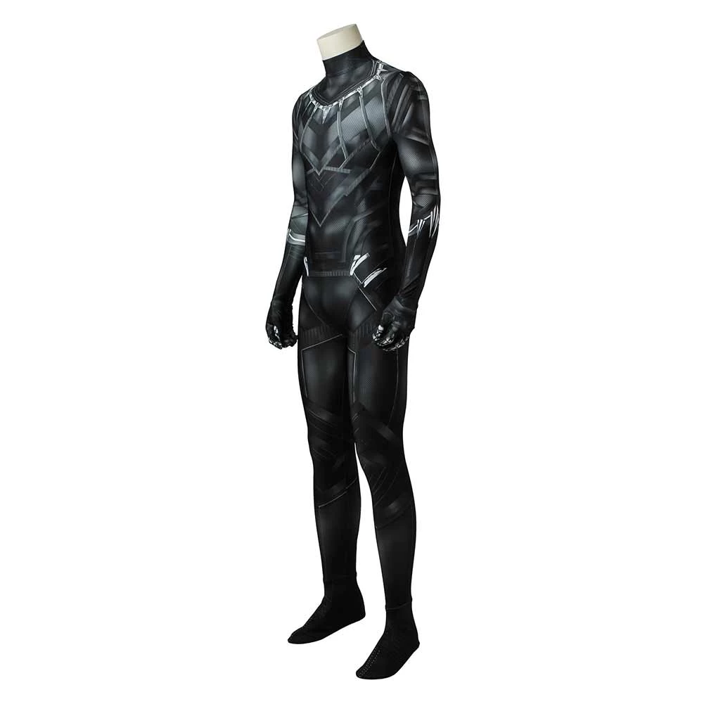 Cosplaygift New Arrivals Captain America: Civil War Black Panther T‘Challa Cosplay Costume Jumpsuit Outfits Halloween Carnival Suit 4 Cosplaygift New Arrivals Captain America: Civil War Black Panther T‘Challa Cosplay Costume Jumpsuit Outfits Halloween Carnival Suit