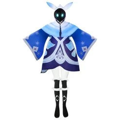 NewCosplay Genshin Impact Cryo Abyss Mage Cosplay Costume Outfits Halloween Carnival Suit New Arrivals