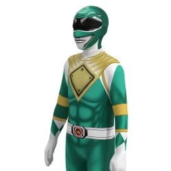 NewCossky Kids Children Mighty Morphin Power Rangers Tommy Cosplay Costume Halloween Carnival Suit New Arrivals