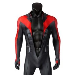 NewCosplay Teen Titans: The Judas Contract Dick Grayson Nightwing Cosplay Costume Jumpsuit Outfits 14 NewCosplay Teen Titans: The Judas Contract Dick Grayson Nightwing Cosplay Costume Jumpsuit Outfits