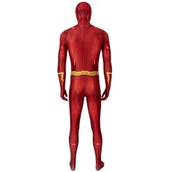 Fandomsky New Arrivals The Flash Season 6 Barry Allen Cosplay Costume Jumpsuit Outfits Halloween Carnival Suit