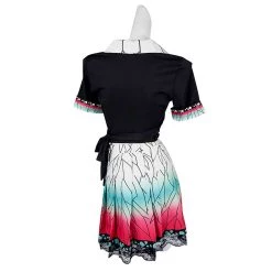 Viele Kostüme Demon Slayer Kochou Shinobu Cosplay Costume JK Maid Dress Outfits New Arrivals