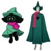 INSWEAR Deltarune Ralsei Cosplay Costume Outfits Halloween Carnival Suit New Arrivals