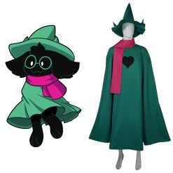 INSWEAR Deltarune Ralsei Cosplay Costume Outfits Halloween Carnival Suit New Arrivals