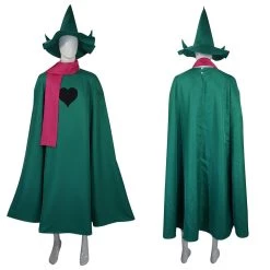 INSWEAR Deltarune Ralsei Cosplay Costume Outfits Halloween Carnival Suit New Arrivals