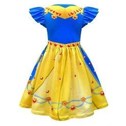 INSWEAR Children Girls Snow White Cosplay Costume Dress Bag Outfits New Arrivals