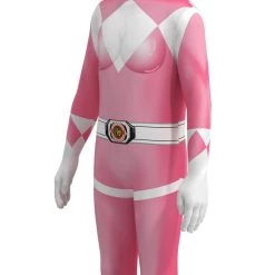 NewCossky Kids Mighty Morphin Power Rangers Kimberly Cosplay Costume Halloween Carnival Suit New Arrivals