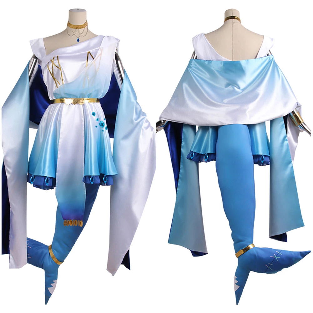 NewCosplay New Arrivals Vtuber Gawr Gura Cosplay Costume Outfits Halloween Carnival Suit 5 NewCosplay New Arrivals Vtuber Gawr Gura Cosplay Costume Outfits Halloween Carnival Suit