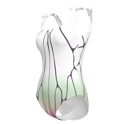 NewCosplay New Arrivals Demon Slayer Kochou Shinobu Swimwear Cosplay Costume Swimsuit Outfits