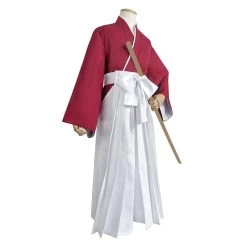 CosplaySky New Arrivals Rurouni Kenshin Himura Kenshin Cosplay Costume Outfits Halloween Carnival Suit