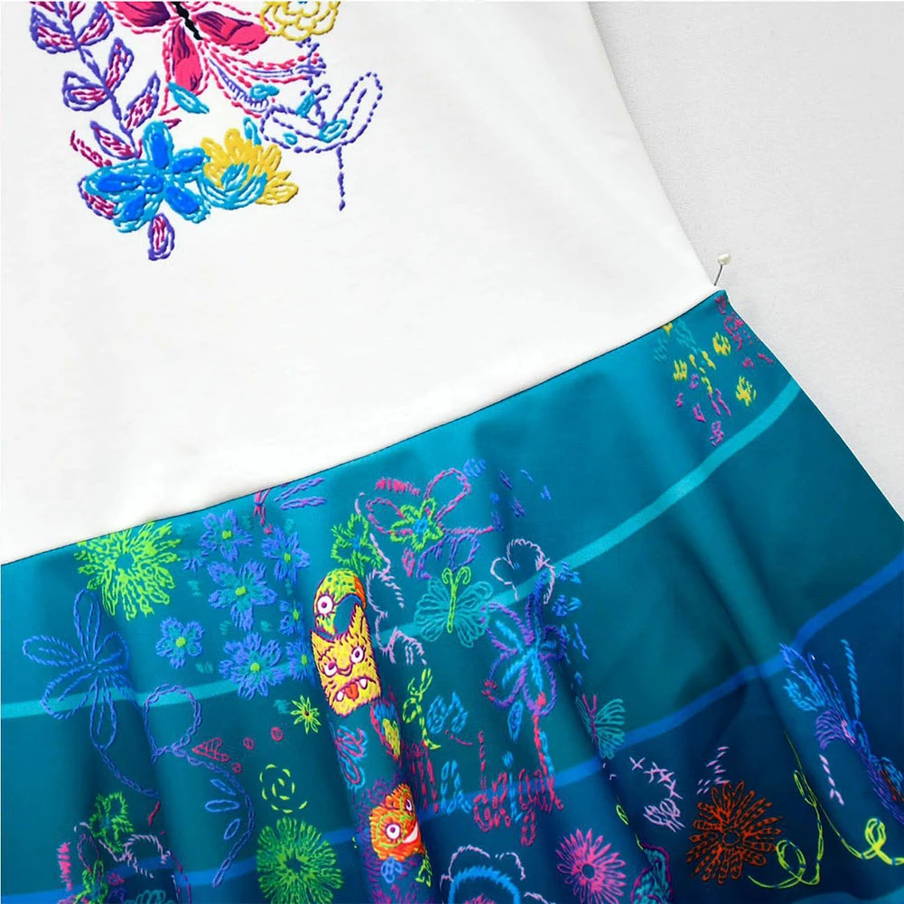 NewCosplay New Arrivals Kids Girls Encanto Mirabel Swimsuit Jumpsuit Outfits Halloween Carnival Suit 9 NewCosplay New Arrivals Kids Girls Encanto Mirabel Swimsuit Jumpsuit Outfits Halloween Carnival Suit