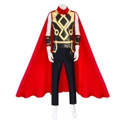 INSWEAR What If Thor Cosplay Costume Shirt Pants Cloak Outfits Halloween Carnival Suit New Arrivals