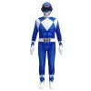 Fansholiday Kids Mighty Morphin Power Rangers Billy Cosplay Costume Halloween Carnival Suit New Arrivals