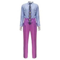 Fansholiday New Arrivals JoJo‘s Bizarre Adventure Kira Yoshikage Cosplay Costume Outfits Halloween Carnival Suit