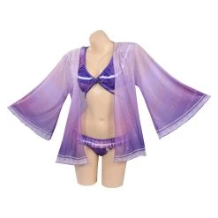 NewCossky Genshin Impact Baal Raiden Shogun Original Design Cosplay Costume Swimwear Outfits -cossky®