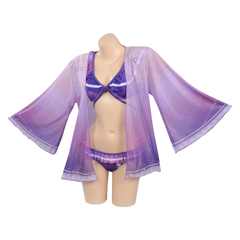 NewCossky Genshin Impact Baal Raiden Shogun Original Design Cosplay Costume Swimwear Outfits -cossky® 4 NewCossky Genshin Impact Baal Raiden Shogun Original Design Cosplay Costume Swimwear Outfits -cossky®