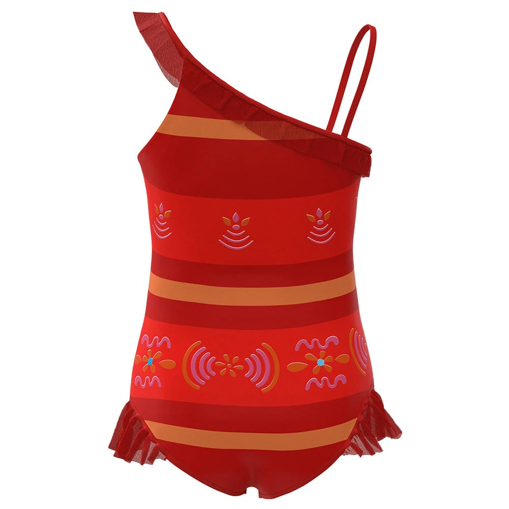 NewCosplay Kids Girls Encanto Dolores Swimsuit Jumpsuit Cosplay Costume 5 NewCosplay Kids Girls Encanto Dolores Swimsuit Jumpsuit Cosplay Costume