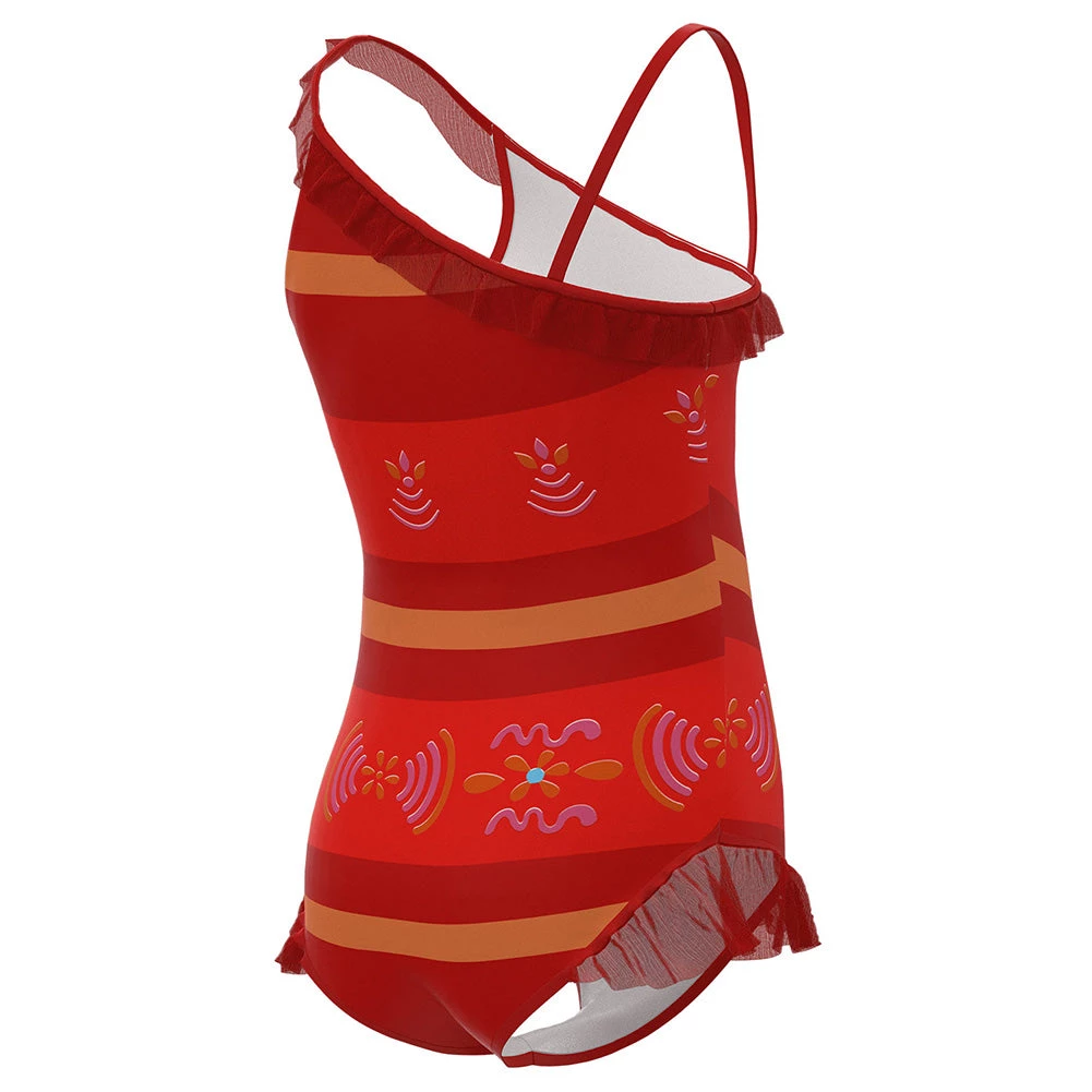 NewCosplay Kids Girls Encanto Dolores Swimsuit Jumpsuit Cosplay Costume 8 NewCosplay Kids Girls Encanto Dolores Swimsuit Jumpsuit Cosplay Costume