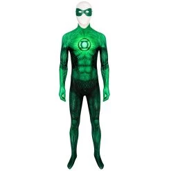 NewCosplay Green Lantern Hal Jordan Bodysuit Cosplay Costume Zentai Outfits New Arrivals