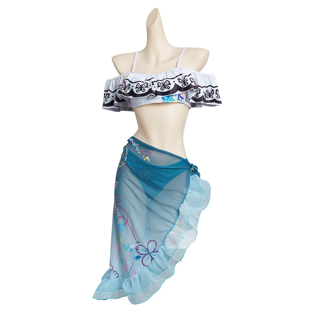 NewCosplay Encanto Mirabel Female Original Design Swimming Suit Cosplay Costume - Cossky® New Arrivals 5 NewCosplay Encanto Mirabel Female Original Design Swimming Suit Cosplay Costume - Cossky® New Arrivals