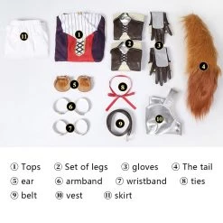 Fansholiday The Rising Of The Shield Hero Raphtalia Cosplay Costume Outfits Halloween Carnival Suit 15 Fansholiday The Rising Of The Shield Hero Raphtalia Cosplay Costume Outfits Halloween Carnival Suit