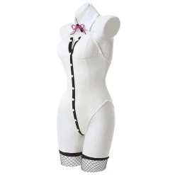 NewCosplay DanganRonpa 2 Nanami ChiaKi Bunny Girl Cosplay Jumpsuit Women Sexy Bodysuit Halloween Party Romper Cosplay Costume New Arrivals