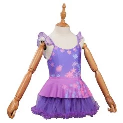 NewCossky Kids Children Encanto Isabela Original Design Swimsuit Cosplay Costume Swimwear Outfits-cossky® New Arrivals