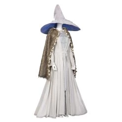 NewCosplay Elden Ring Ranni Cosplay Costume Dress Hat Outfits Halloween Carnival Suit