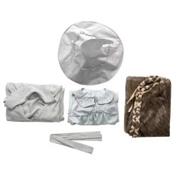 NewCosplay Elden Ring Ranni Cosplay Costume Dress Hat Outfits Halloween Carnival Suit