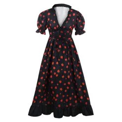 INSWEAR SPY×FAMILY Anya Forger Cosplay Costume Strawberry Dress Outfits New Arrivals