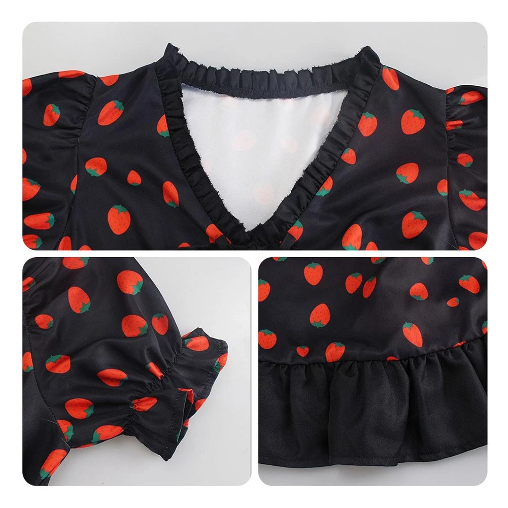 INSWEAR SPY×FAMILY Anya Forger Cosplay Costume Strawberry Dress Outfits New Arrivals 8 INSWEAR SPY×FAMILY Anya Forger Cosplay Costume Strawberry Dress Outfits New Arrivals