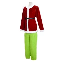 INSWEAR New Arrivals How The Grinch Stole Christmas Grinch Uniform Outfits Halloween Carnival Suit Cosplay Costume