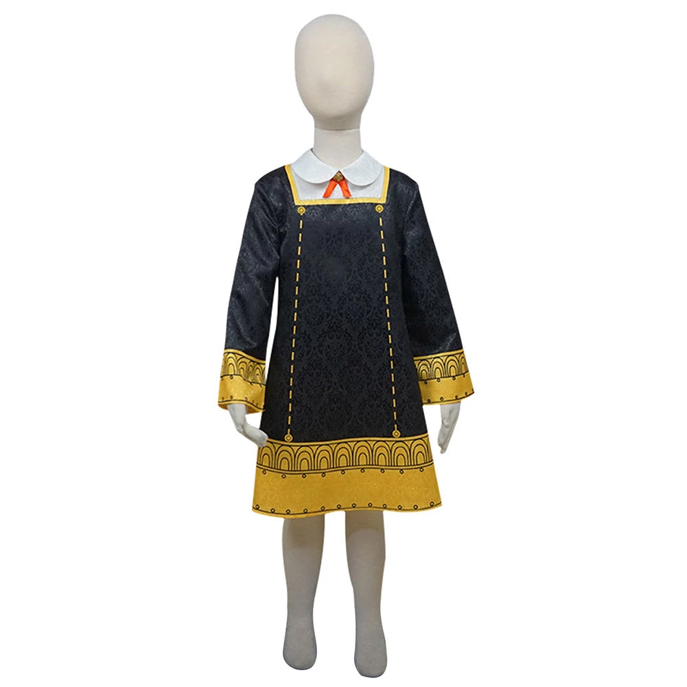 New Cosplaysky Kids Children Spy Family Anya Forger Cosplay Costume Dress Halloween Carnival Suit 4 New Cosplaysky Kids Children Spy Family Anya Forger Cosplay Costume Dress Halloween Carnival Suit
