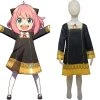 New Cosplaysky Kids Children Spy Family Anya Forger Cosplay Costume Dress Halloween Carnival Suit
