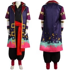 NewCosplay Demon Slayer Uzui Tengen Cosplay Costume Outfits Halloween Carnival Suit