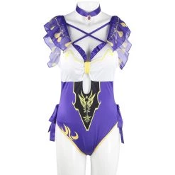 Viele Kostüme New Arrivals Genshin Impact Lisa Cosplay Costume Swimsuit Outfits Halloween Carnival Suit
