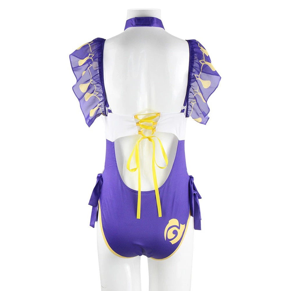 Viele Kostüme New Arrivals Genshin Impact Lisa Cosplay Costume Swimsuit Outfits Halloween Carnival Suit 4 Viele Kostüme New Arrivals Genshin Impact Lisa Cosplay Costume Swimsuit Outfits Halloween Carnival Suit