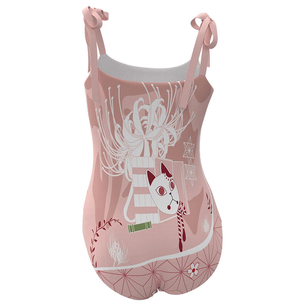 NewCosplay New Arrivals Demon Slayer Kamado Nezuko Anime Cosplay Costume Jumpsuit Swimsuit Outfits 5 NewCosplay New Arrivals Demon Slayer Kamado Nezuko Anime Cosplay Costume Jumpsuit Swimsuit Outfits