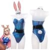 NewCosplay League Of Legends LOL KDA Groups Fox Ahri The Nine-Tailed Fox Bunny Girl Jumpsuit Outfits Halloween Carnival Suit Cosplay Costume