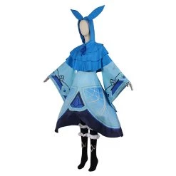 Fansholiday Genshin Impact Abyss Mage Cosplay Costume Dress Accessories Outfits Halloween Carnival Suit