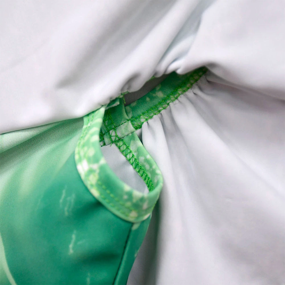 NewCosplay New Arrivals Kids Girls Tiana Swimsuit Cosplay Costume Two-Piece Swimwear Outfits 7 NewCosplay New Arrivals Kids Girls Tiana Swimsuit Cosplay Costume Two-Piece Swimwear Outfits