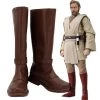 CosplaySky New Arrivals Star Wars Jedi Obi Wan Kenobi Cosplay Shoes
