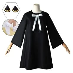 NewCosplay New Arrivals Kids Children SPY×FAMILY Anya Forger Cosplay Costume Dress Outfits Halloween Carnival Suit