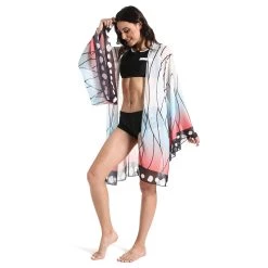 NewCosplay New Arrivals Anime Demon Slayer Kochou Shinobu Bikini Beach Swimsuit Set Anime Cosplay Costume