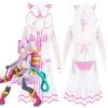 NewCosplay FGO Fate/Grand Order The Fifth Anniversary Illyasviel Von Einzbern Dress Outfits Halloween Carnival Suit Cosplay Costume