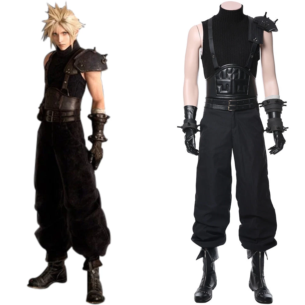 NewCosplay New Arrivals Final Fantasy VII Remake Version Cloud Strife Cosplay Costume 15 NewCosplay New Arrivals Final Fantasy VII Remake Version Cloud Strife Cosplay Costume
