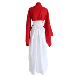 NewCosplay Rurouni Kenshin Kenshin Himura Red Kendo Kimono Cosplay Costume