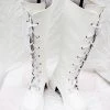 NewCosplay Sweet Classical White High-heeled Boots Custom Made New Arrivals